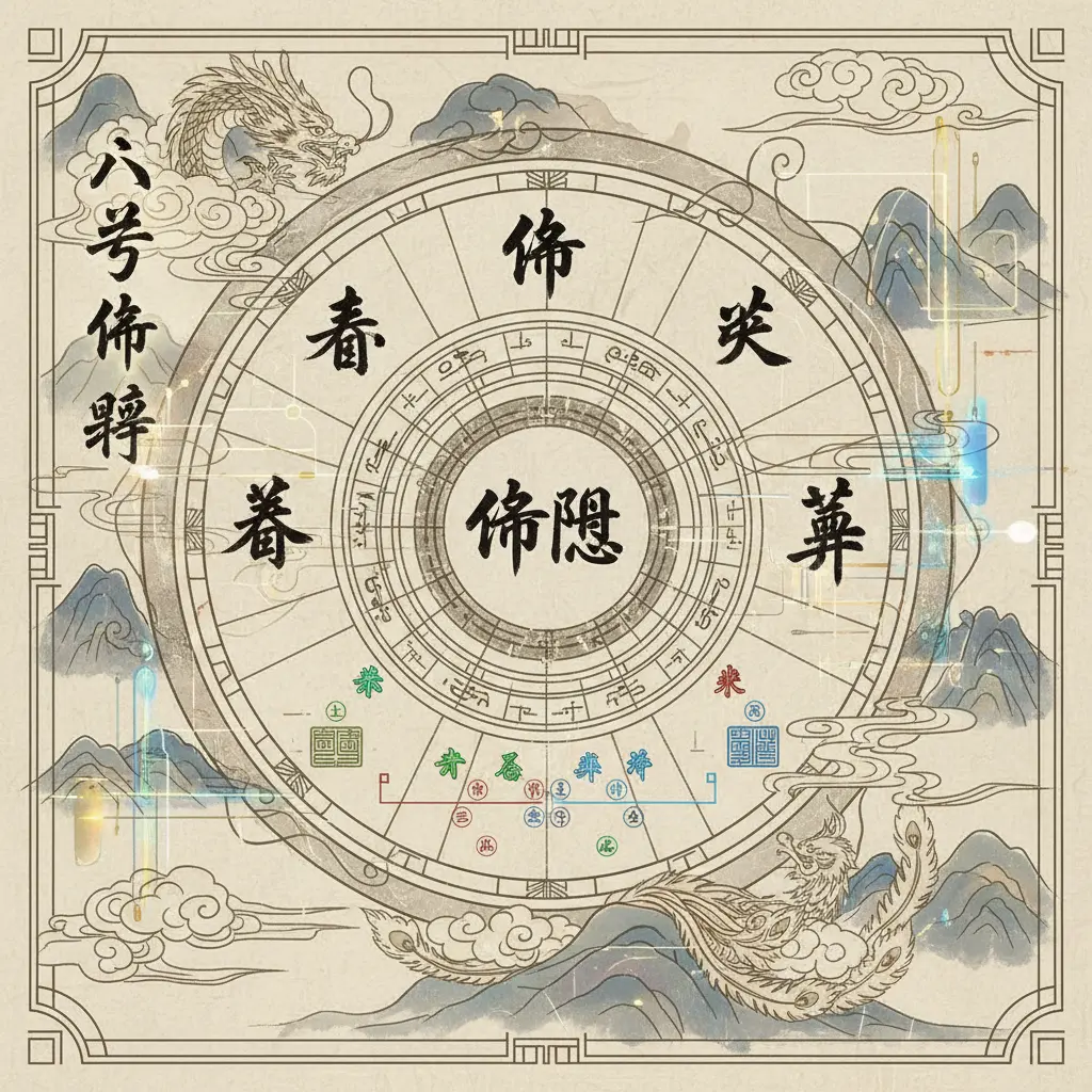 八字命評 - 命盤