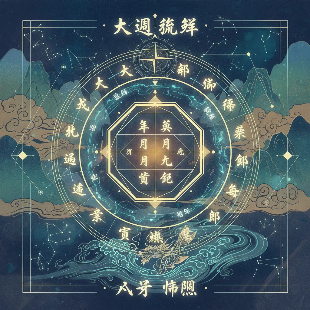 八字 命盤 - 大運流年