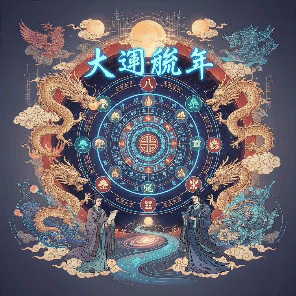 八字盤 - 大運流年