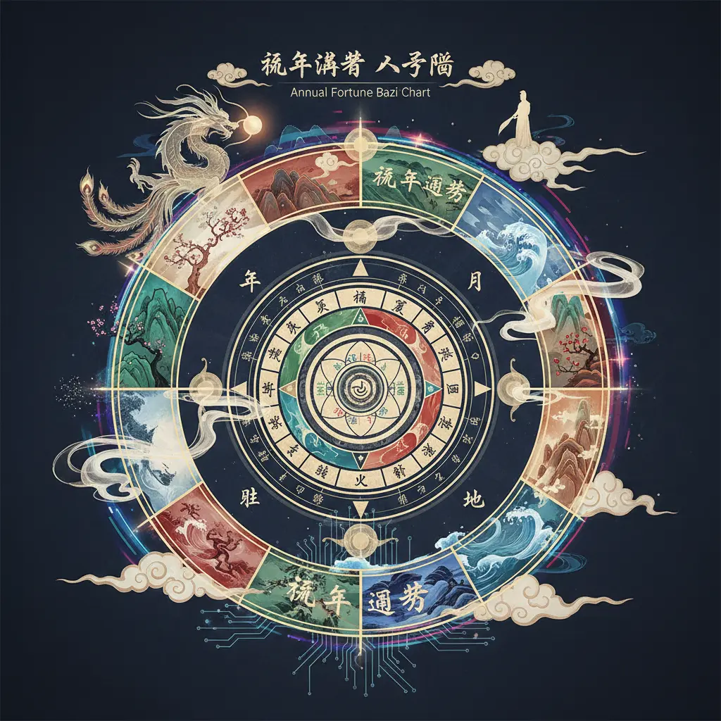 八字盤 - 流年運勢