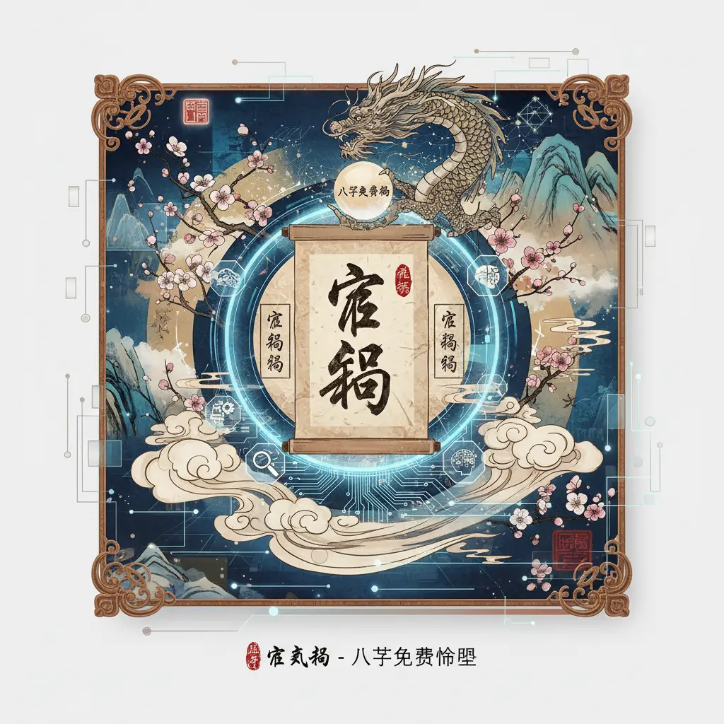 八字免費命盤 - 定格局