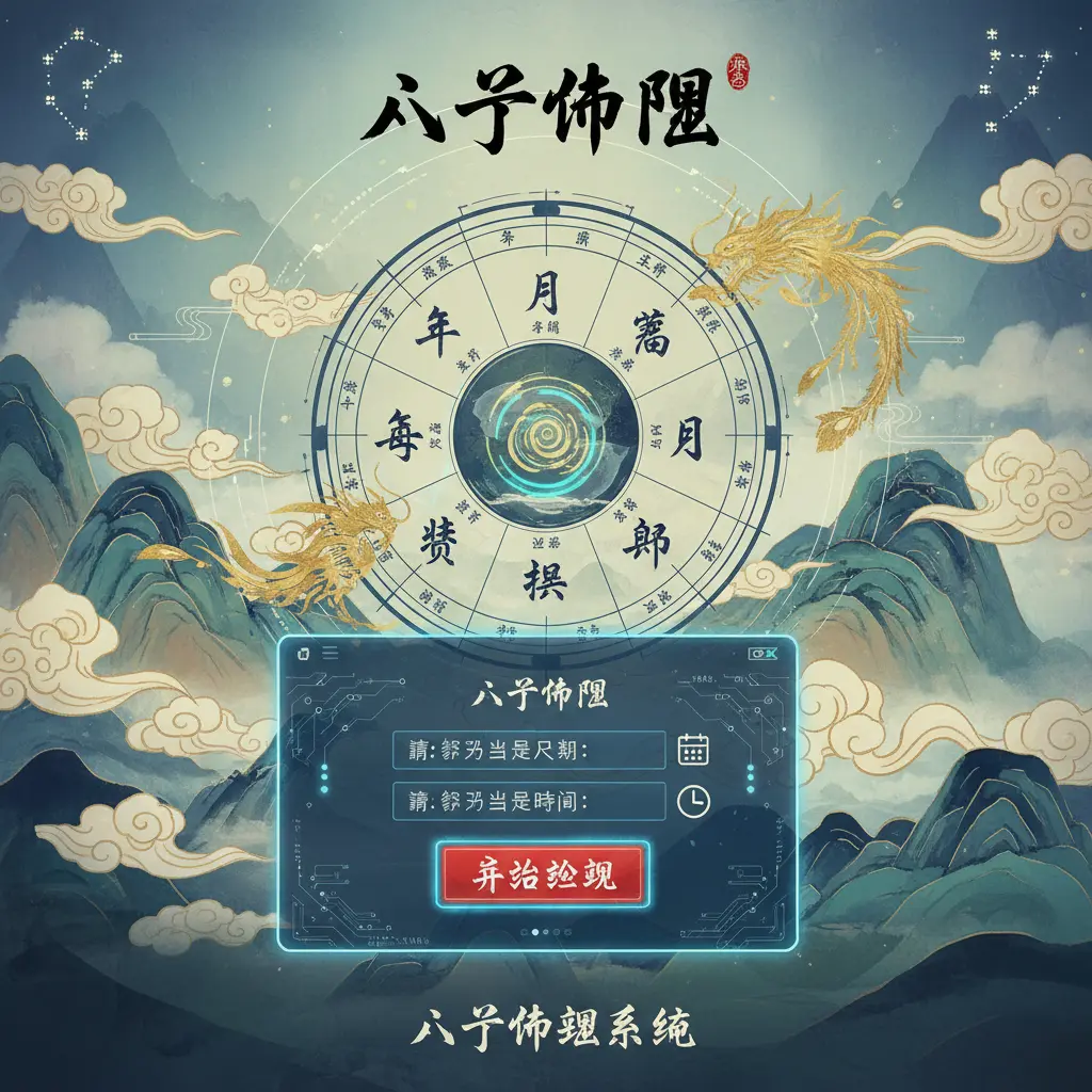 八字 查詢 - 八字命盤