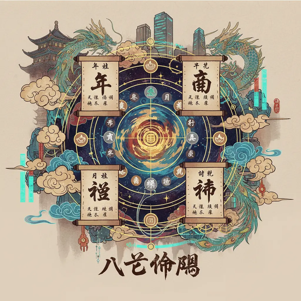 八字命盤 - 八字命盤