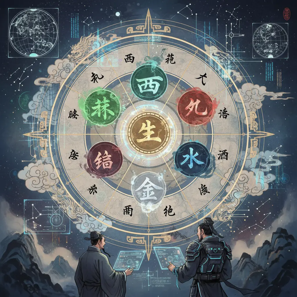 八字排盤 - 五行