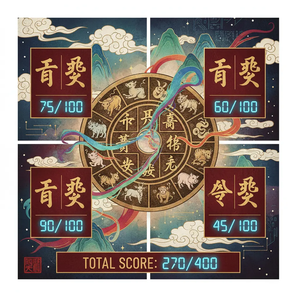 八字分數 - 干支