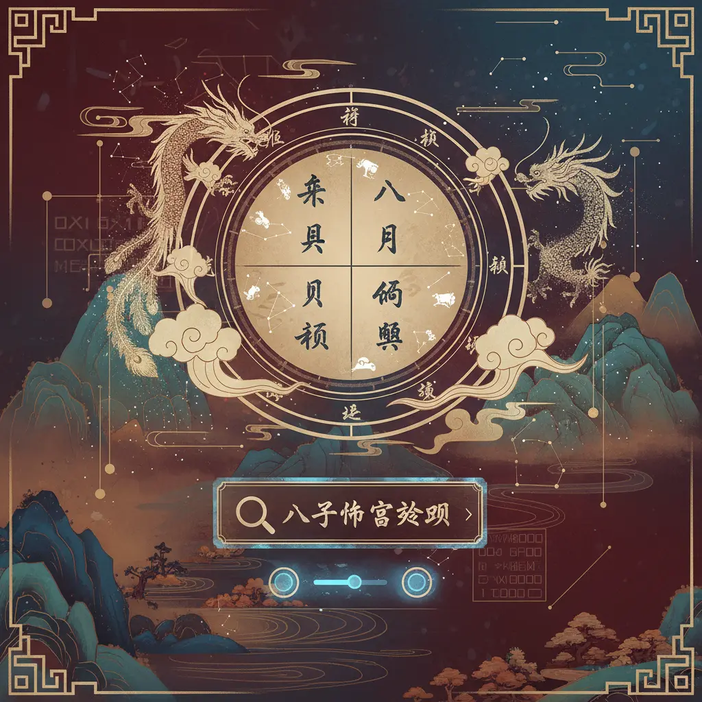 八字命宮查詢 - 八字命盤