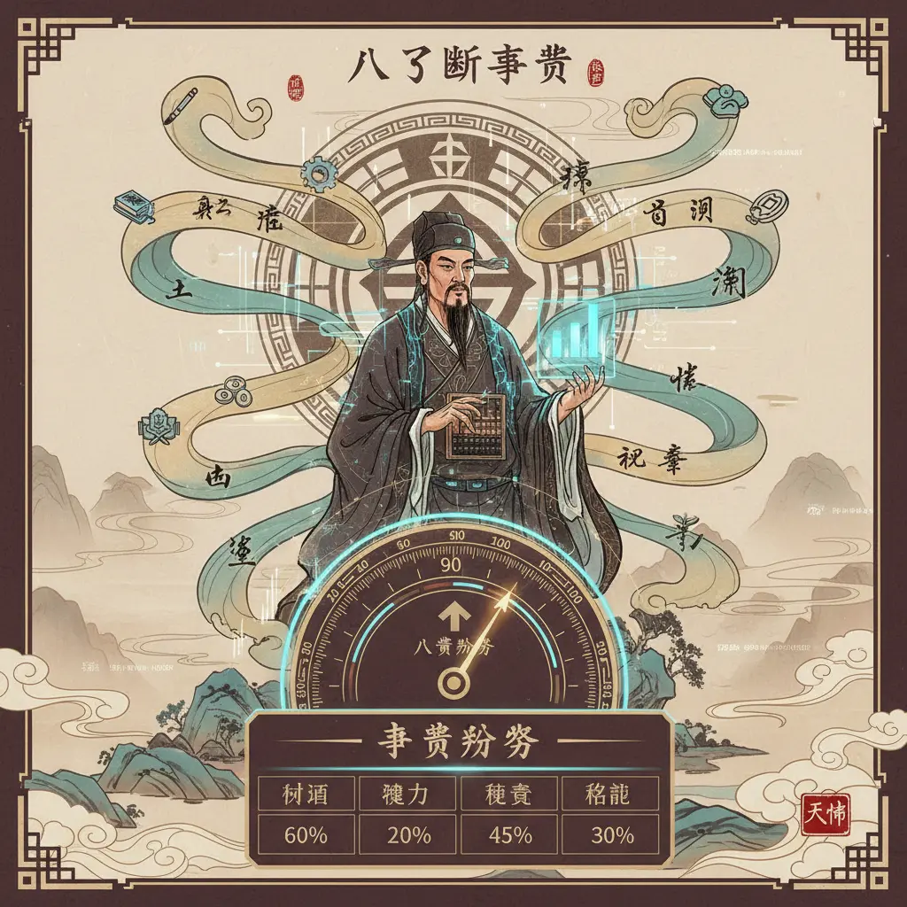 八字分數 - 八字斷事業
